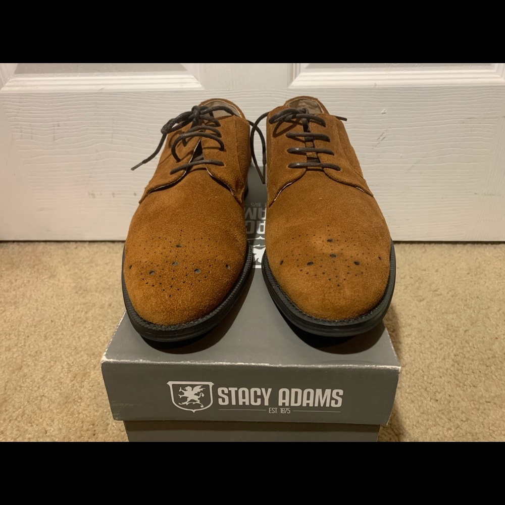 Men’s Brown Suede Stacy Adams